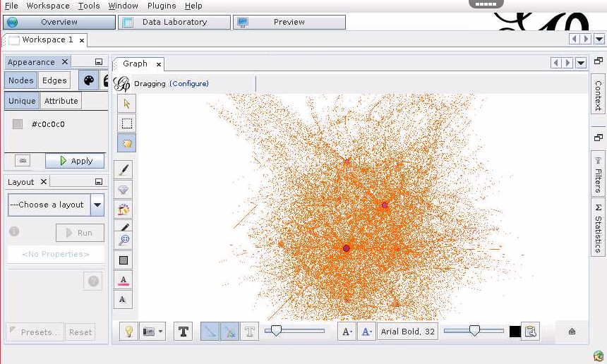 Risultati immagini per gephi