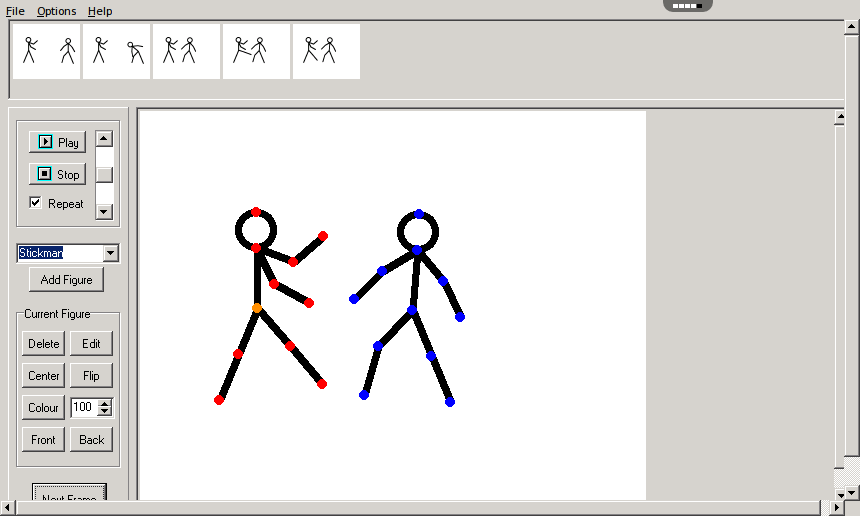 how to make smaller stick figure in pivot animator